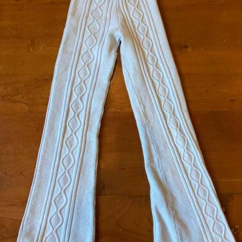 Cat-jack Women's White and Cream Trousers